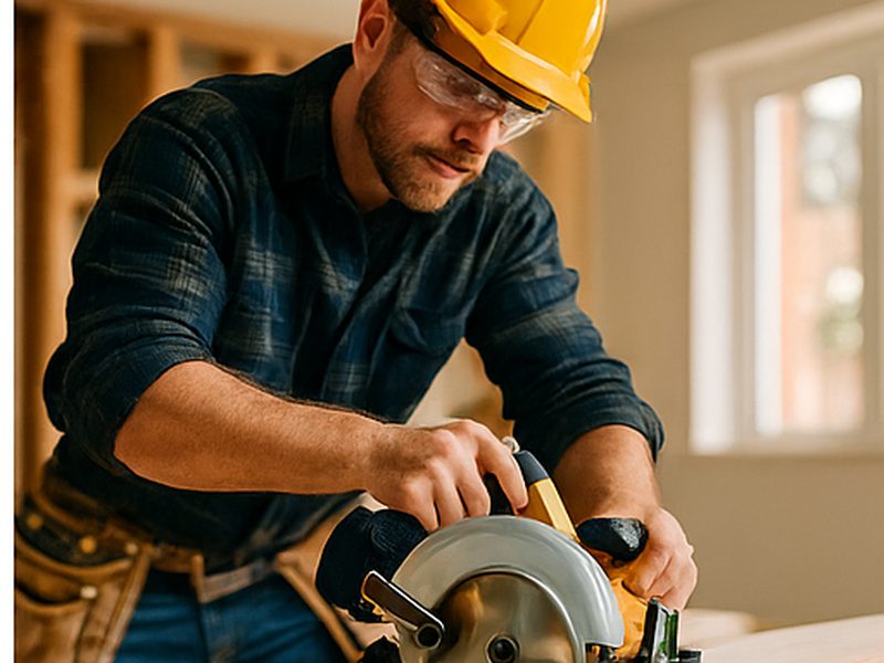 Small construction site; documents and approvals
