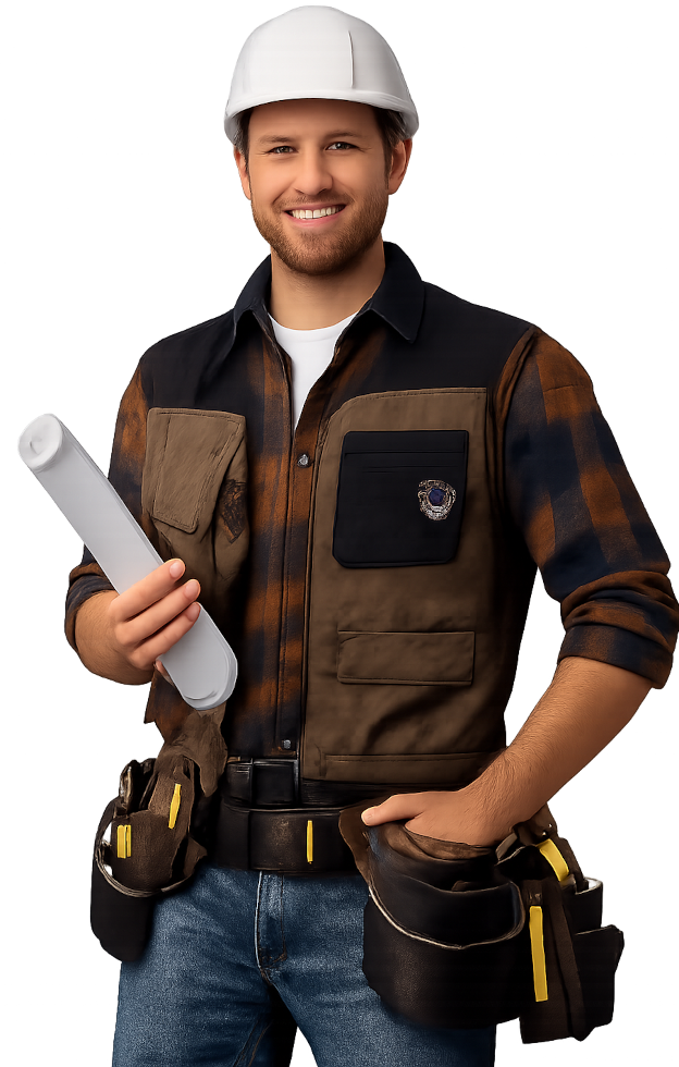 Trades professional using GoTaskhub